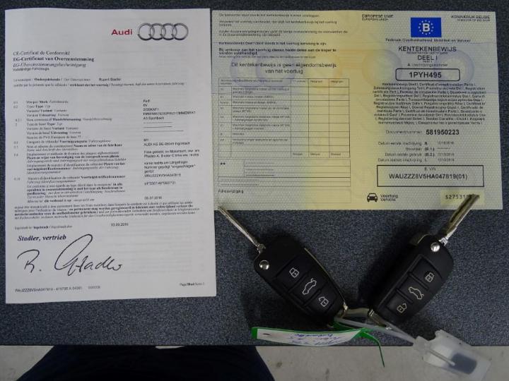 Photo 4 VIN: WAUZZZ8V5HA047819 - AUDI A3 SPORTBACK 