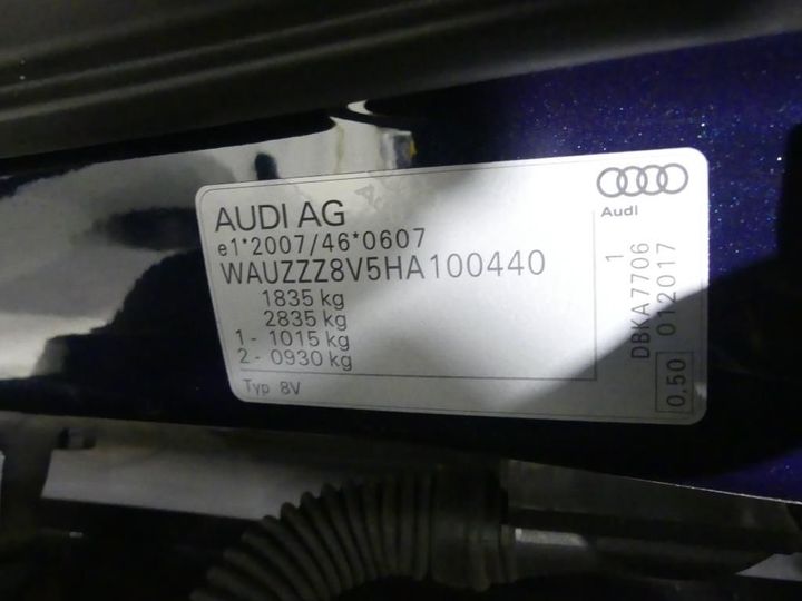 Photo 4 VIN: WAUZZZ8V5HA100440 - AUDI A3 SPORTBACK 