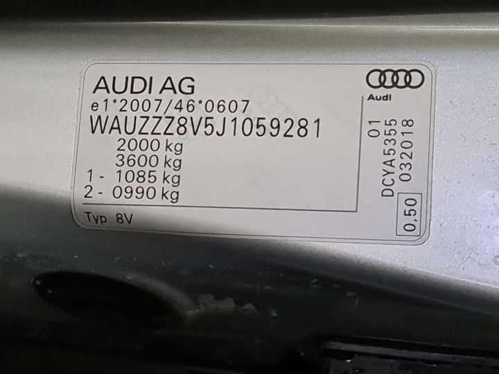 Photo 33 VIN: WAUZZZ8V5J1059281 - AUDI A3 