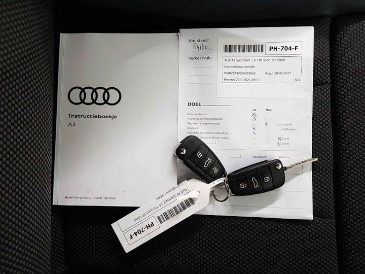 Photo 15 VIN: WAUZZZ8V5JA005625 - AUDI A3 SPORTBACK 