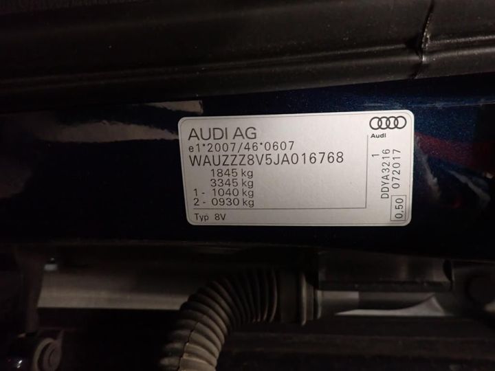 Photo 11 VIN: WAUZZZ8V5JA016768 - AUDI A3 SPORTBACK 