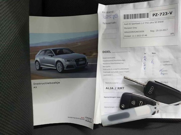 Photo 16 VIN: WAUZZZ8V5JA033036 - AUDI A3 SPORTBACK 