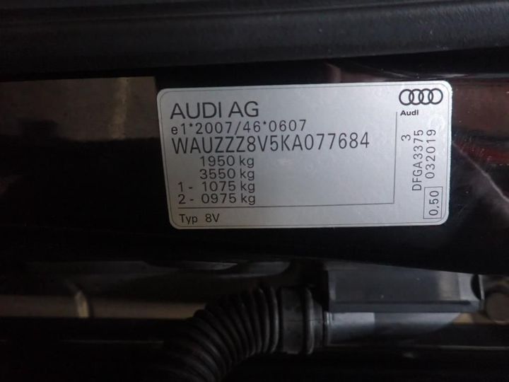 Photo 14 VIN: WAUZZZ8V5KA077684 - AUDI A3 BERLINE 