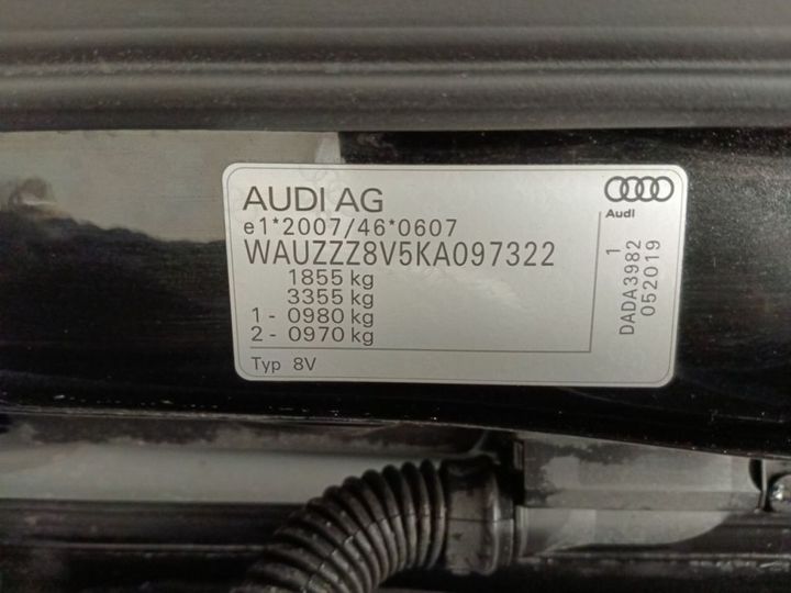 Photo 18 VIN: WAUZZZ8V5KA097322 - AUDI A3 SPORTBACK FL'16 