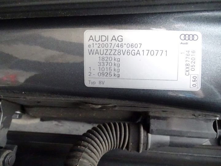 Photo 5 VIN: WAUZZZ8V6GA170771 - AUDI A3 