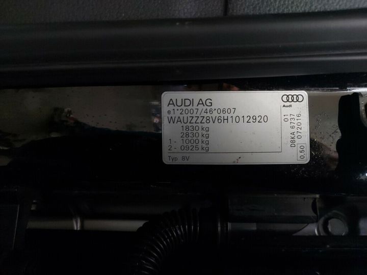 Photo 24 VIN: WAUZZZ8V6H1012920 - AUDI A3 