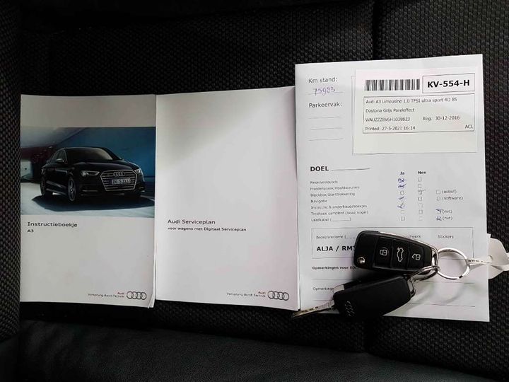 Photo 18 VIN: WAUZZZ8V6H1038823 - AUDI A3 LIMOUSINE 