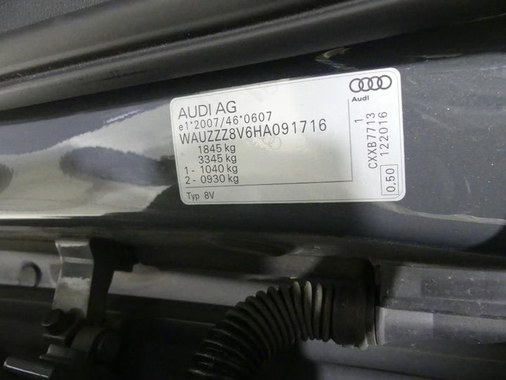 Photo 4 VIN: WAUZZZ8V6HA091716 - AUDI A3 SPORTBACK 