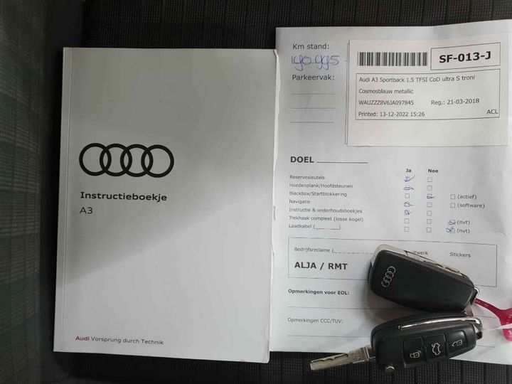 Photo 16 VIN: WAUZZZ8V6JA097845 - AUDI A3 SPORTBACK 