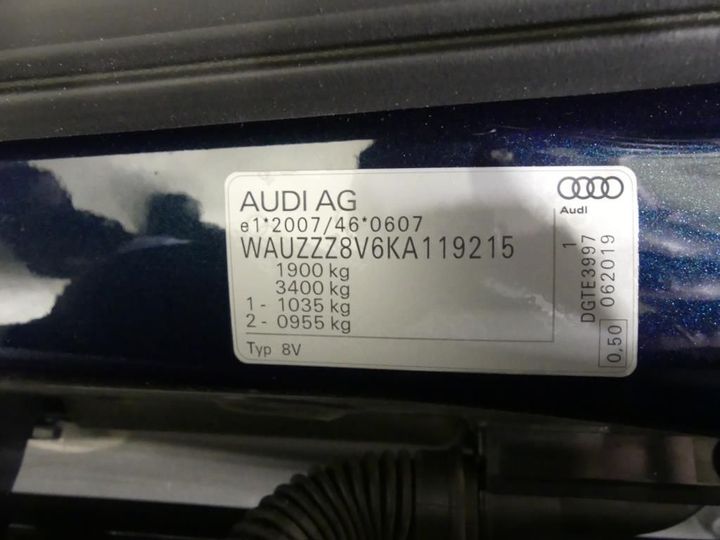 Photo 4 VIN: WAUZZZ8V6KA119215 - AUDI A3 SPORTBACK 