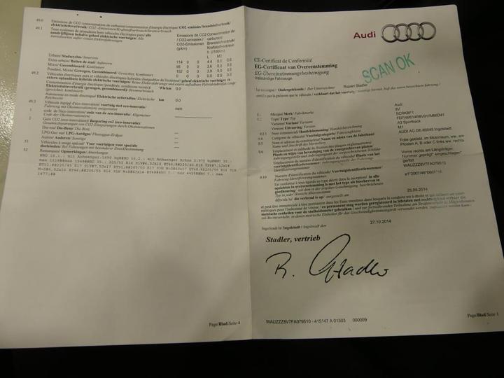 Photo 11 VIN: WAUZZZ8V7FA079510 - AUDI A3 SPORTBACK 