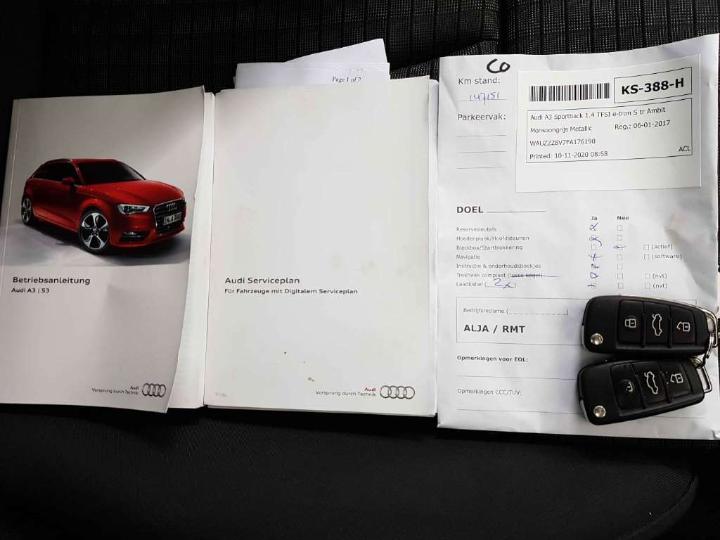 Photo 20 VIN: WAUZZZ8V7FA176190 - AUDI A3 SPORTBACK 