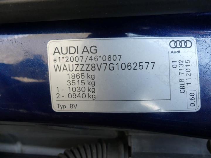 Photo 5 VIN: WAUZZZ8V7G1062577 - AUDI A3 