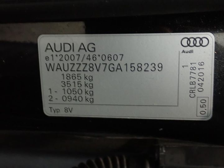 Photo 4 VIN: WAUZZZ8V7GA158239 - AUDI A3 SPORTBACK 