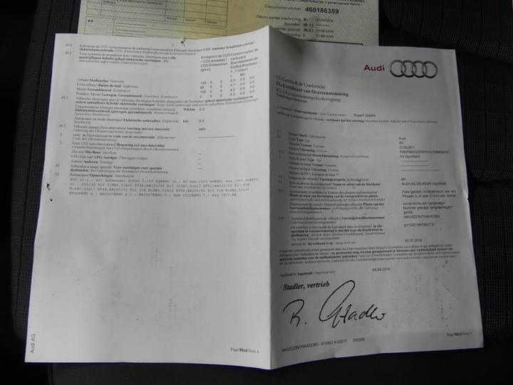 Photo 10 VIN: WAUZZZ8V7HA042380 - AUDI A3 SPORTBACK 