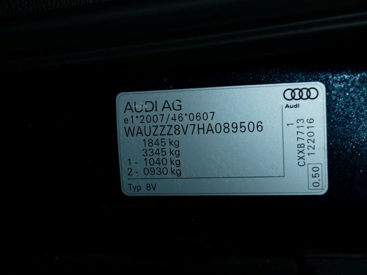 Photo 5 VIN: WAUZZZ8V7HA089506 - AUDI A3 