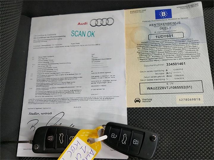 Photo 4 VIN: WAUZZZ8V7J1065552 - AUDI A3 