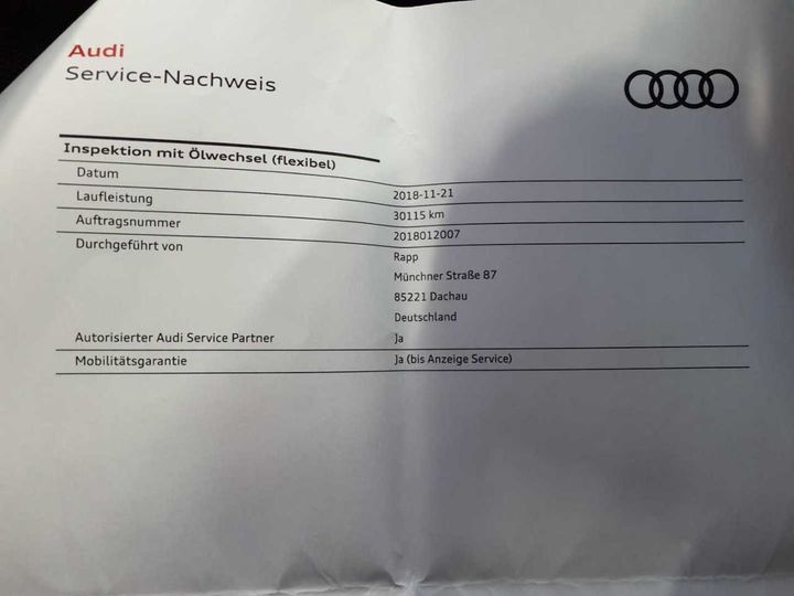 Photo 24 VIN: WAUZZZ8V7JA025925 - AUDI A3 2.0 TDI SPORTBACK 