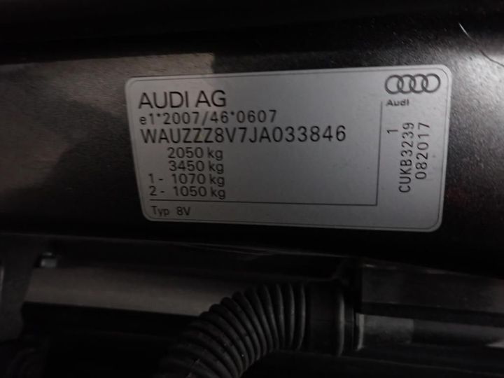 Photo 7 VIN: WAUZZZ8V7JA033846 - AUDI A3 SPORTBACK 