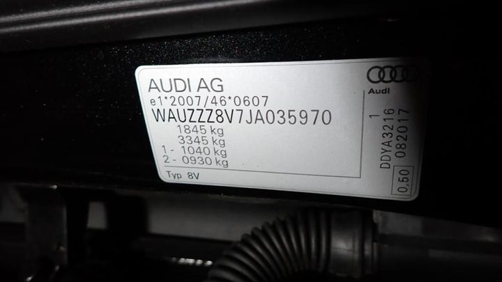 Photo 20 VIN: WAUZZZ8V7JA035970 - AUDI A3 SPORTBACK 