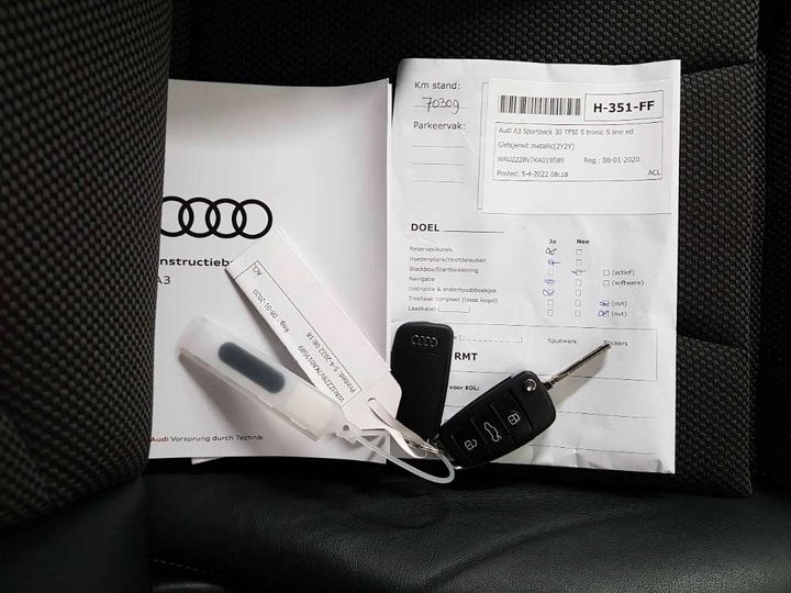 Photo 17 VIN: WAUZZZ8V7KA019589 - AUDI A3 SPORTBACK 