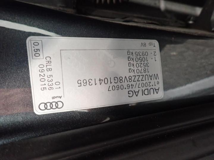 Photo 12 VIN: WAUZZZ8V8G1041365 - AUDI A3 BERLINE 