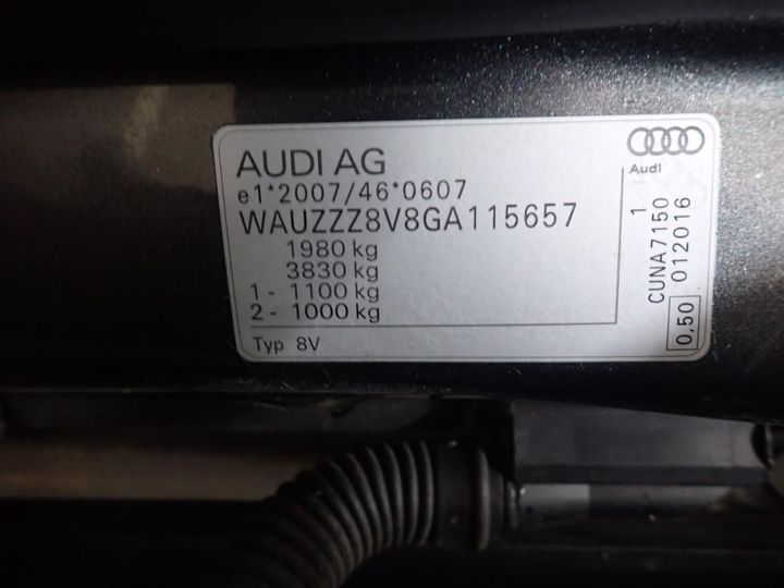 Photo 13 VIN: WAUZZZ8V8GA115657 - AUDI A3 SPORTBACK 