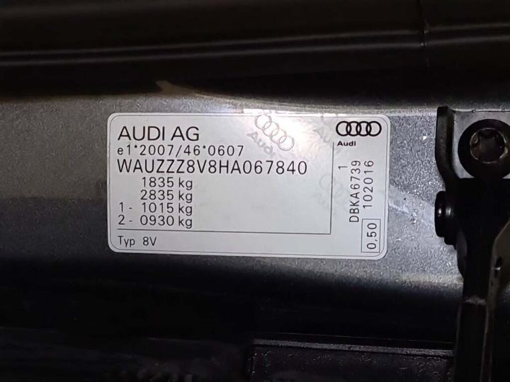 Photo 33 VIN: WAUZZZ8V8HA067840 - AUDI A3 