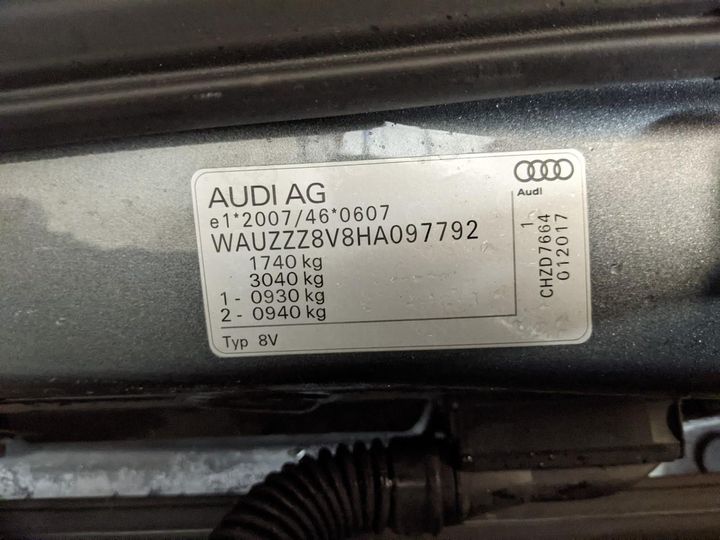 Photo 15 VIN: WAUZZZ8V8HA097792 - AUDI A3 SPORTBACK 