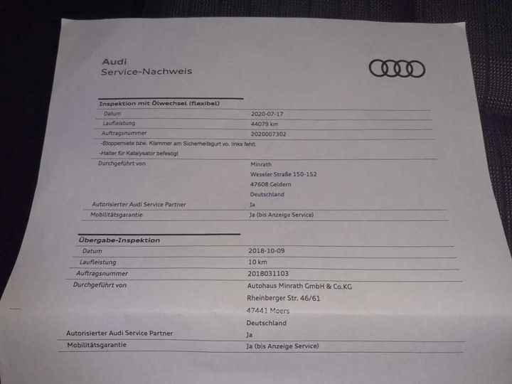 Photo 27 VIN: WAUZZZ8V8K1000341 - AUDI A3 30 TFSI LIMOUSINE 