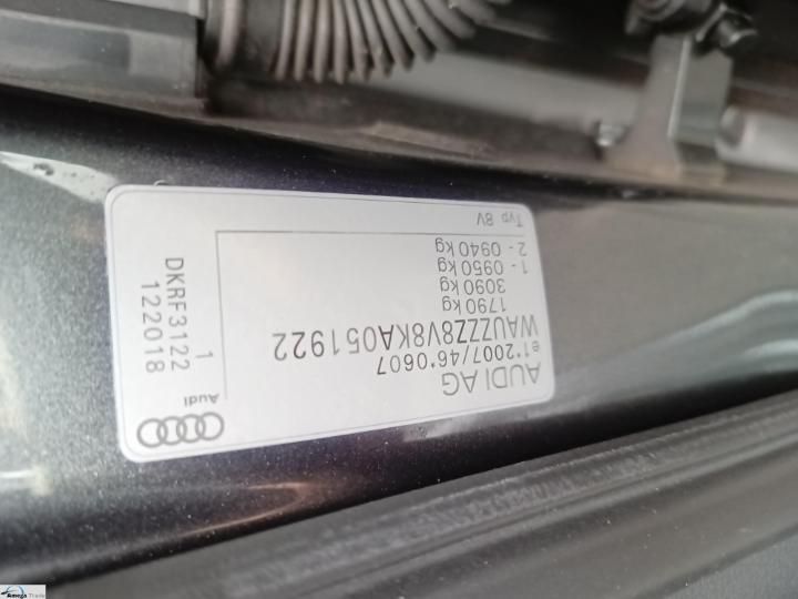 Photo 8 VIN: WAUZZZ8V8KA051922 - AUDI A3 SPORTBACK 