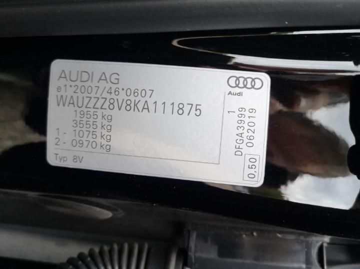 Photo 5 VIN: WAUZZZ8V8KA111875 - AUDI A3 SPORTBACK 