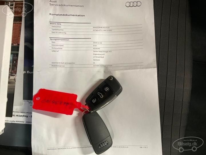 Photo 14 VIN: WAUZZZ8V8LA019103 - AUDI A3 SPORTBACK 