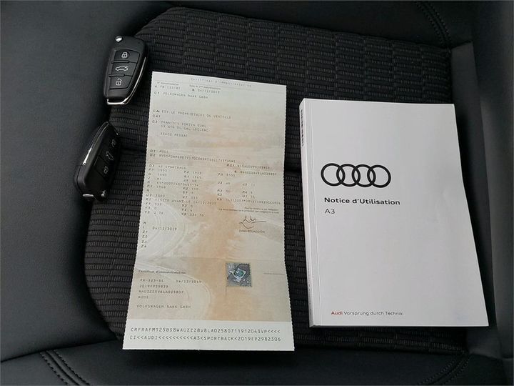 Photo 3 VIN: WAUZZZ8V8LA025807 - AUDI A3 SPORTBACK 