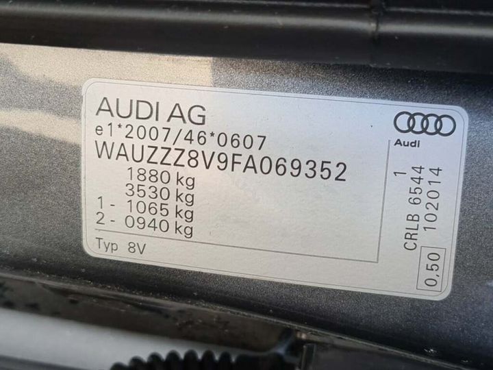 Photo 31 VIN: WAUZZZ8V9FA069352 - AUDI A3 