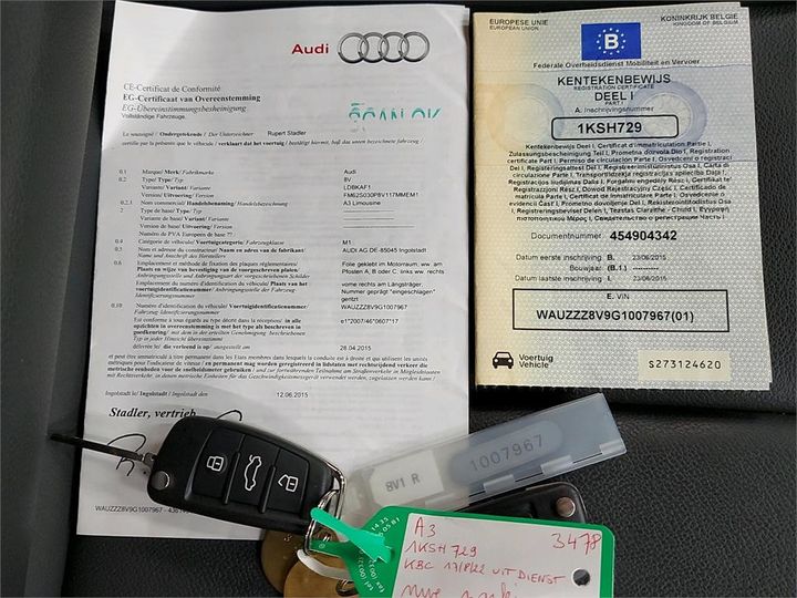 Photo 4 VIN: WAUZZZ8V9G1007967 - AUDI A3 BERLINE 