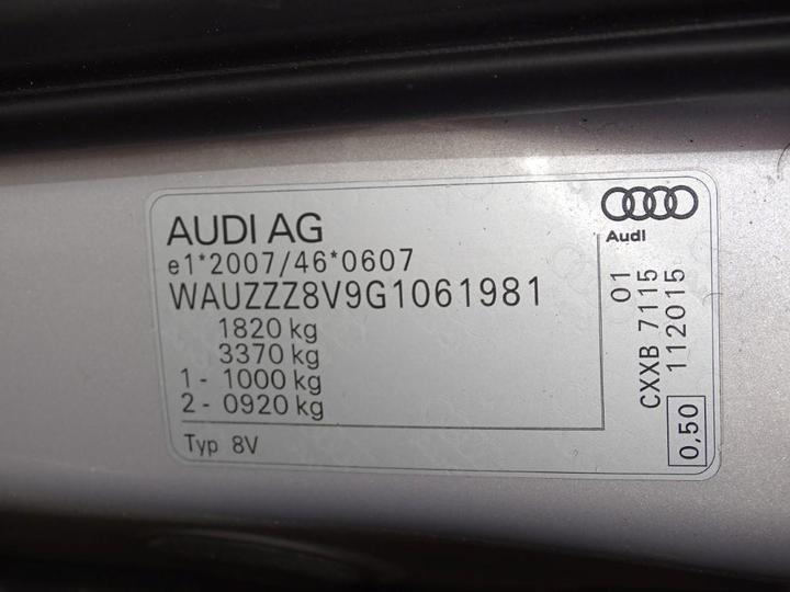 Photo 5 VIN: WAUZZZ8V9G1061981 - AUDI A3 