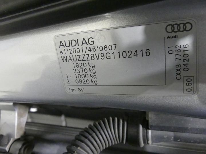 Photo 4 VIN: WAUZZZ8V9G1102416 - AUDI A3 SEDAN 