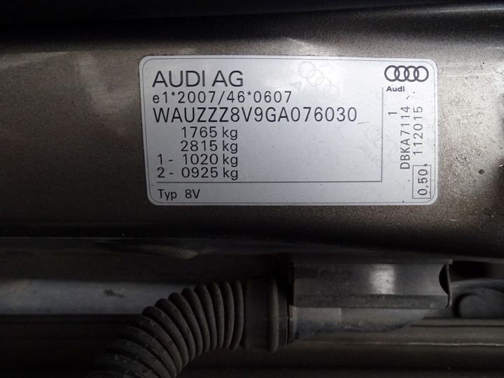 Photo 4 VIN: WAUZZZ8V9GA076030 - AUDI A3 