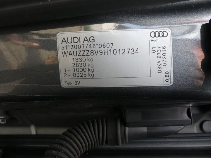 Photo 3 VIN: WAUZZZ8V9H1012734 - AUDI A3 SEDAN 