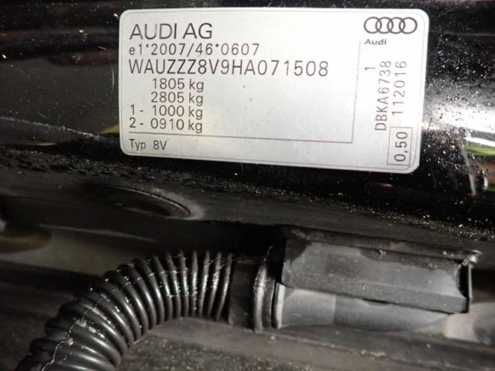 Photo 14 VIN: WAUZZZ8V9HA071508 - AUDI A3 