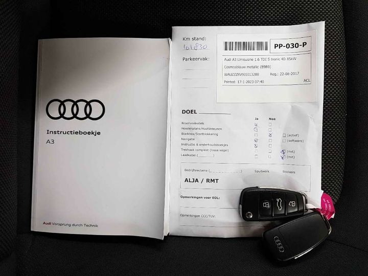 Photo 15 VIN: WAUZZZ8V9J1013288 - AUDI A3 LIMOUSINE 