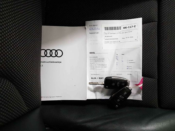 Photo 16 VIN: WAUZZZ8V9JA062829 - AUDI A3 SPORTBACK 