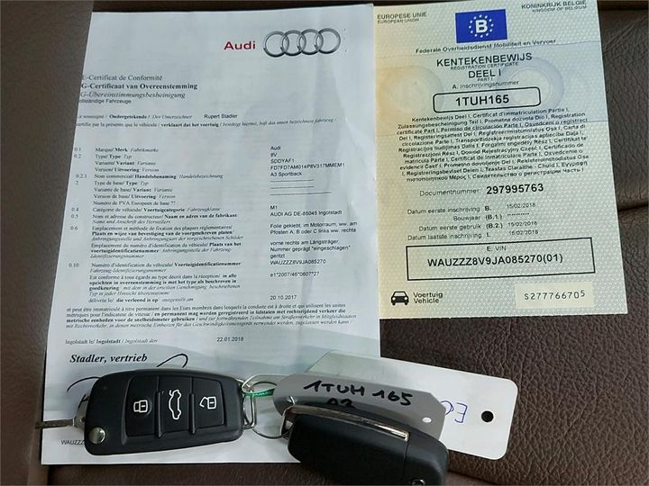 Photo 4 VIN: WAUZZZ8V9JA085270 - AUDI A3 SPORTBACK 