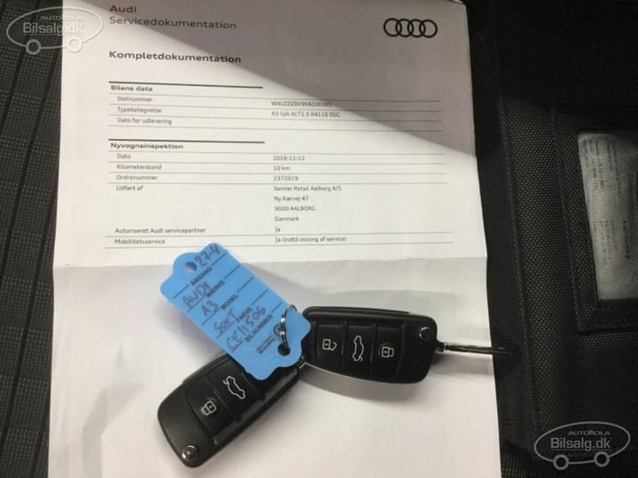 Photo 11 VIN: WAUZZZ8V9KA026365 - AUDI A3 SPORTBACK 