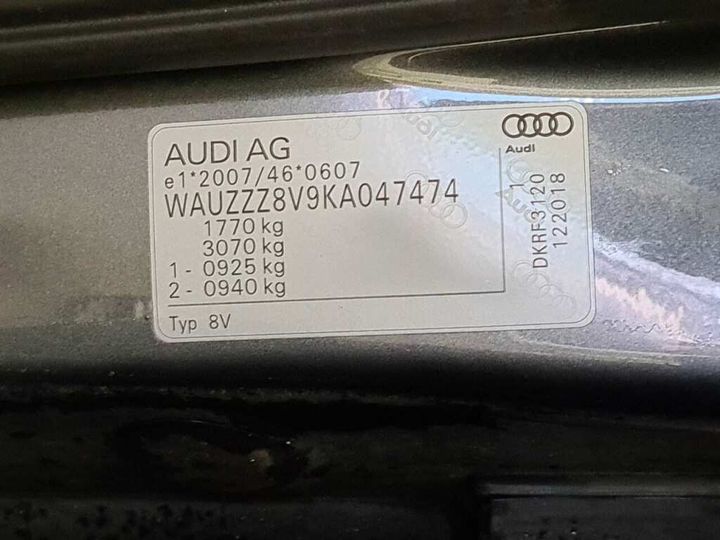 Photo 32 VIN: WAUZZZ8V9KA047474 - AUDI A3 