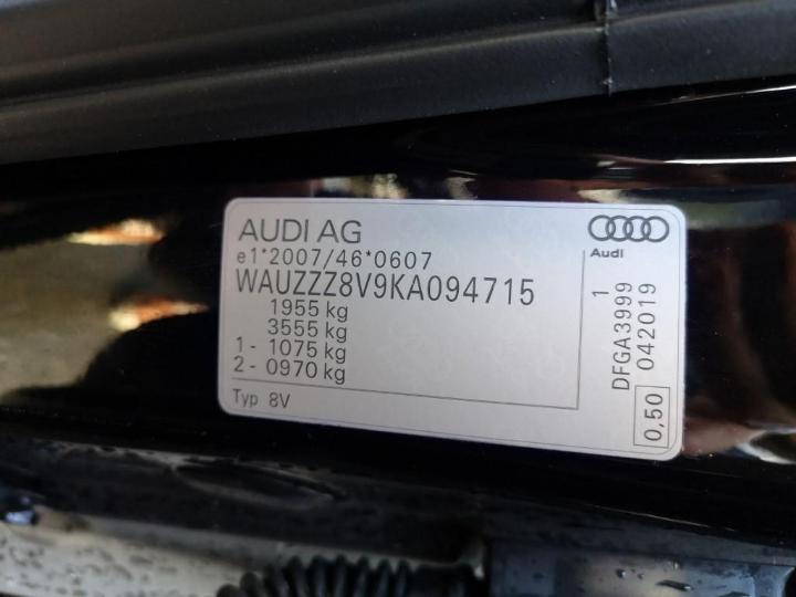 Photo 8 VIN: WAUZZZ8V9KA094715 - AUDI A3 