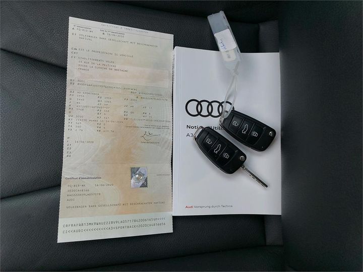 Photo 23 VIN: WAUZZZ8V9LA057178 - AUDI A3 SPORTBACK 