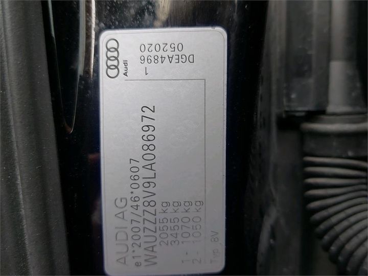 Photo 17 VIN: WAUZZZ8V9LA086972 - AUDI A3 SPORTBACK 