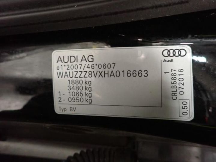 Photo 12 VIN: WAUZZZ8VXHA016663 - AUDI A3 SPORTBACK 